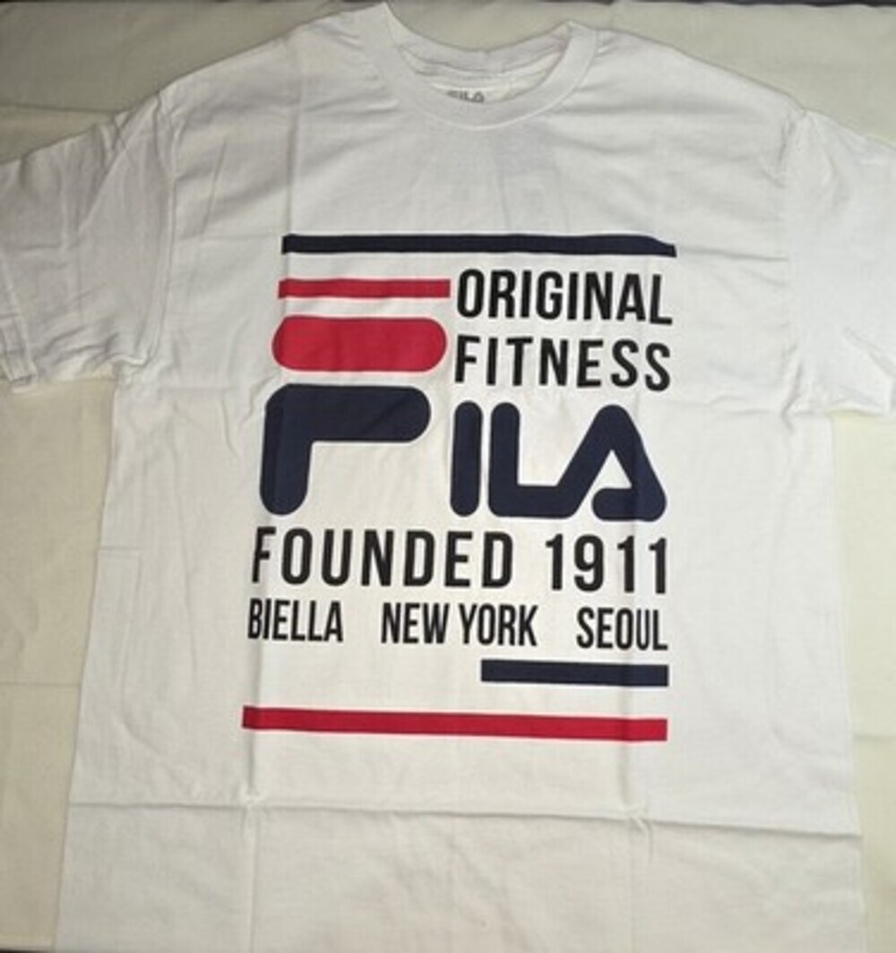Fila Original Fitness Founded 1911 Biella New York Seoul Graphic T-Shirt
